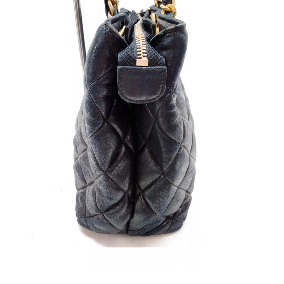 🏆💎💯 CHANEL Matelasse Black Lambskin Shoulder Bag - Picture 3 of 16